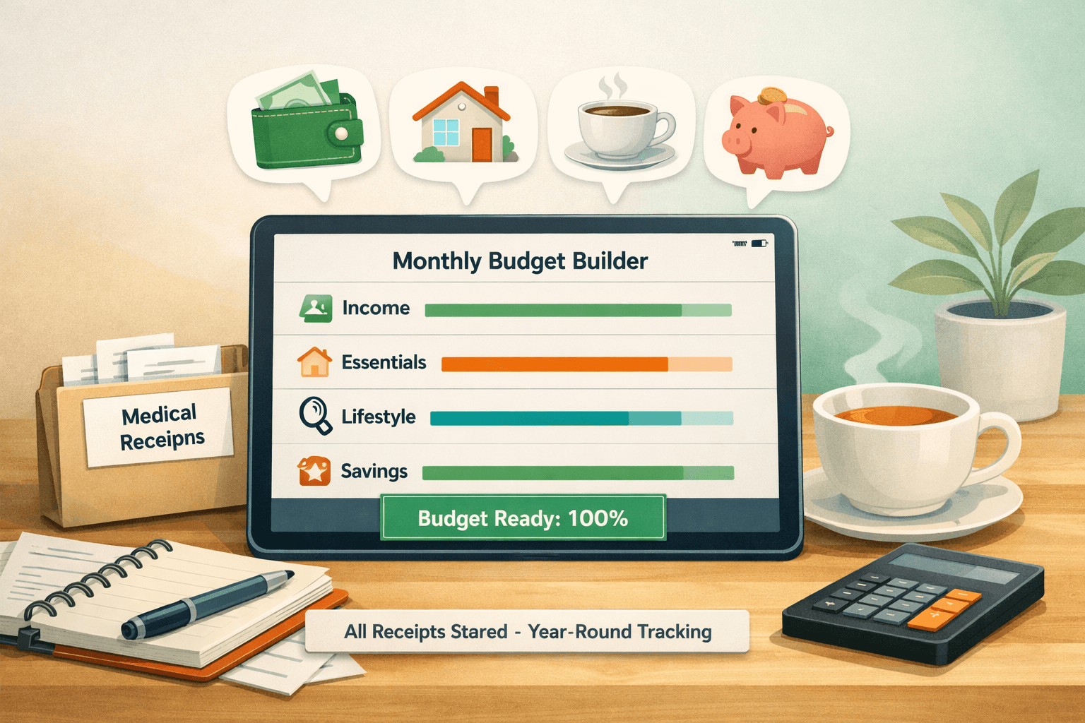 How to Create a Monthly Budget From Scratch (2026 Guide)