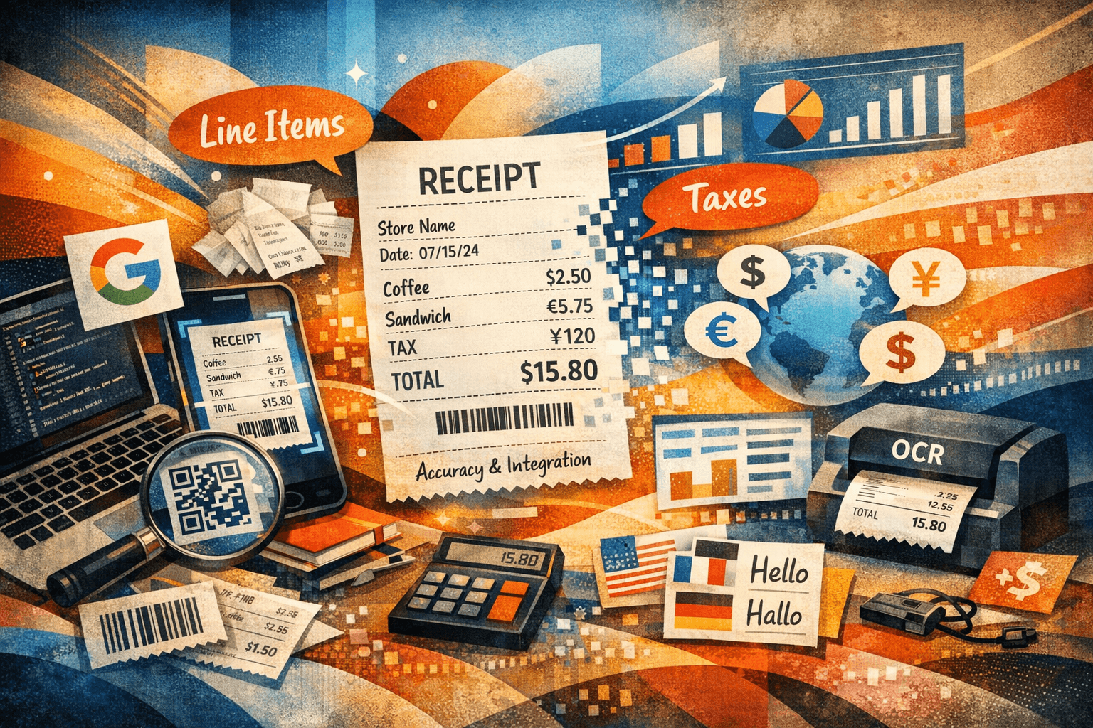 OCR Receipt Data Extraction: What Can Be Captured