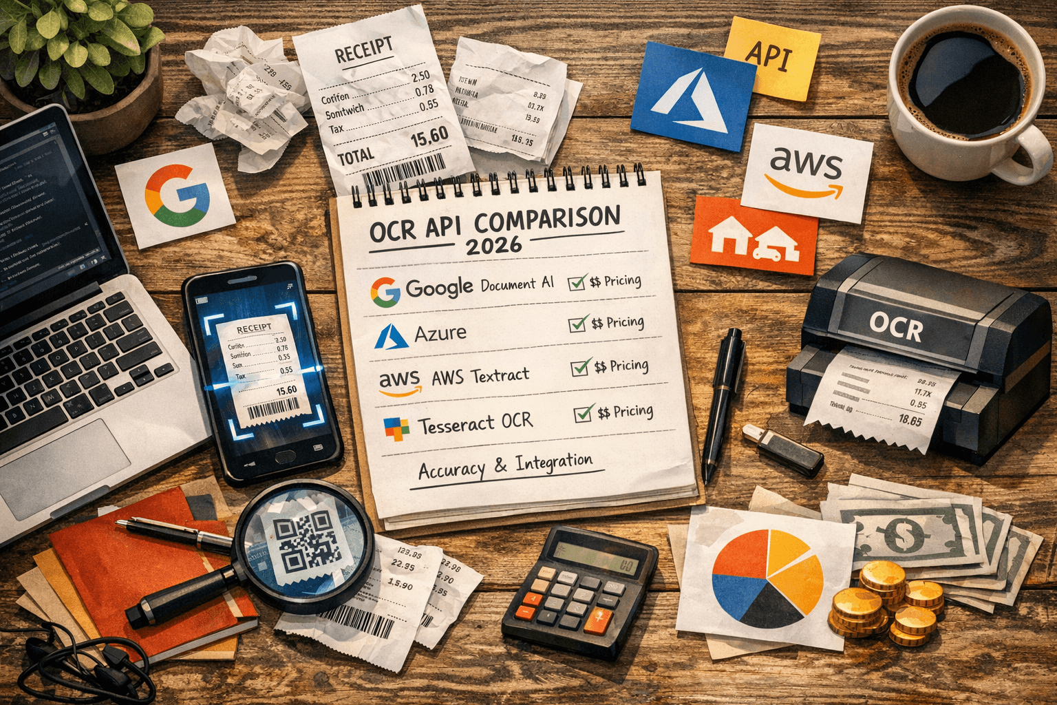 OCR Receipt Scanner API Comparison 2026